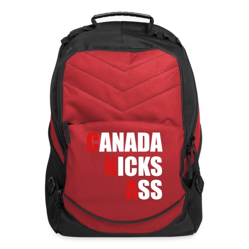 Canada Kicks Ass Vertical - Computer Backpack