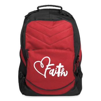 Christian Faith Religious - Computer Backpack - red - Front