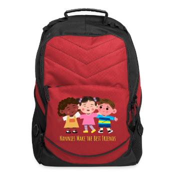 Nannies Make the Best Friends - Computer Backpack - red - Front