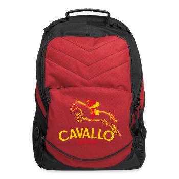 CAVALLO: The Strength of Horse Riding - Computer Backpack - red - Front