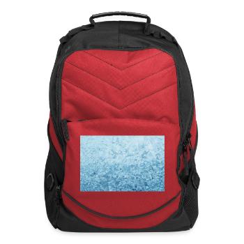 blue water - Computer Backpack - red - Front