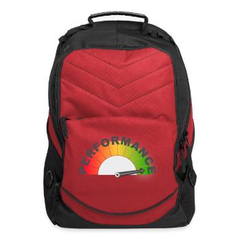 Performance (by cyberang3l) - Computer Backpack - red - Front