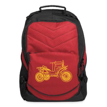 Classic Car - Computer Backpack - red - Front