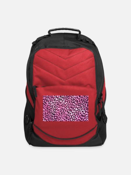 Pattern - Computer Backpack - red