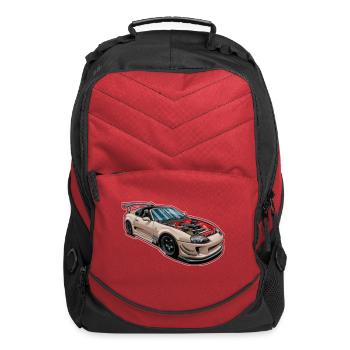 Toyota supra mk4 - Computer Backpack - red - Front