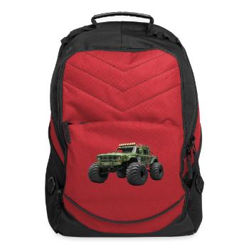 Default monster - Computer Backpack - red - Front