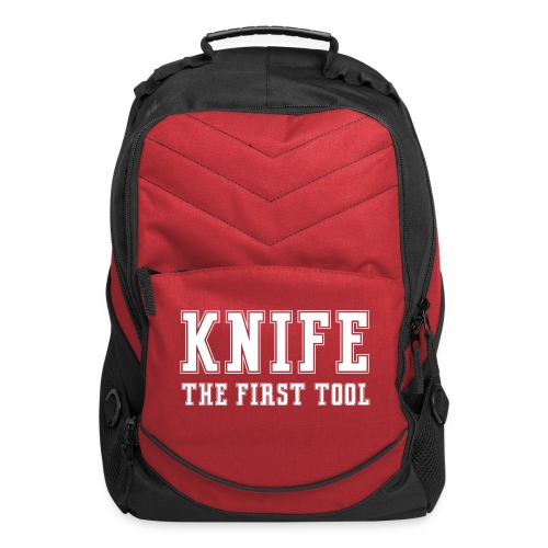 Knife The First Tool - Computer Backpack
