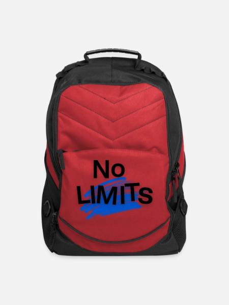 no_limits_b - Computer Backpack - red