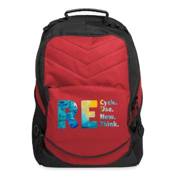 Adobe Express 2best t-shirt - Computer Backpack - red - Front