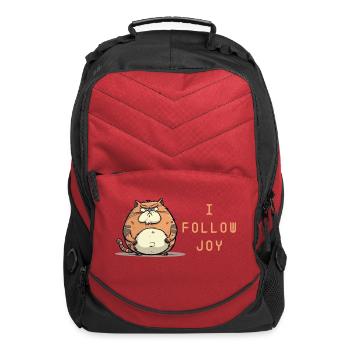 I Follow Joy - Computer Backpack - red - Front