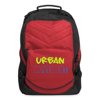 Urban Movement Neon Splash - Computer Backpack - red - Front