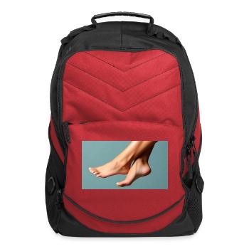 Female feet - Computer Backpack - red - Front