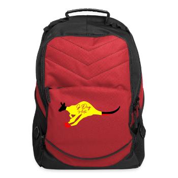 Kangaroo Australian G Day Mate - Computer Backpack - red - Front