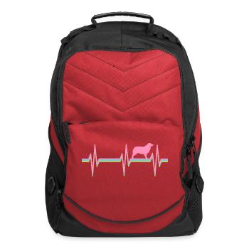 Australian Shepherd - Computer Backpack - red - Front