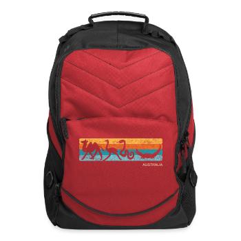 Australian s Animals - Computer Backpack - red - Front