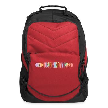 Inclusion Matters Kindness Diversity Awareness - Computer Backpack - red - Front