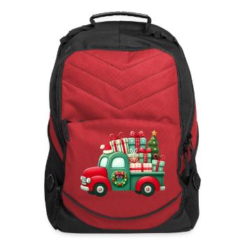Merry Christmas, Christmas Vintage - Computer Backpack - red - Front