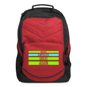 Make Empathy Great Again Political Statement Hope - Computer Backpack - red - Front