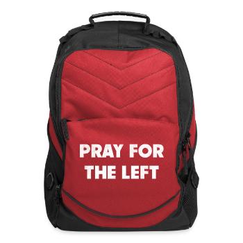 Pray For The Left - Computer Backpack - red - Front