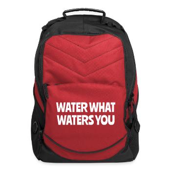 Water What Waters You - Computer Backpack - red - Front