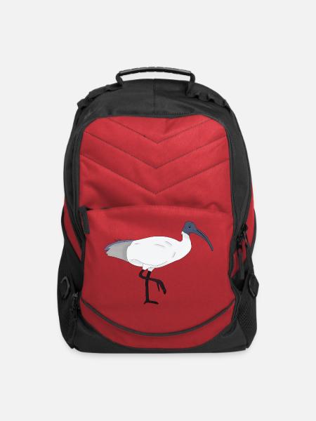 Bin Bird - Computer Backpack - red