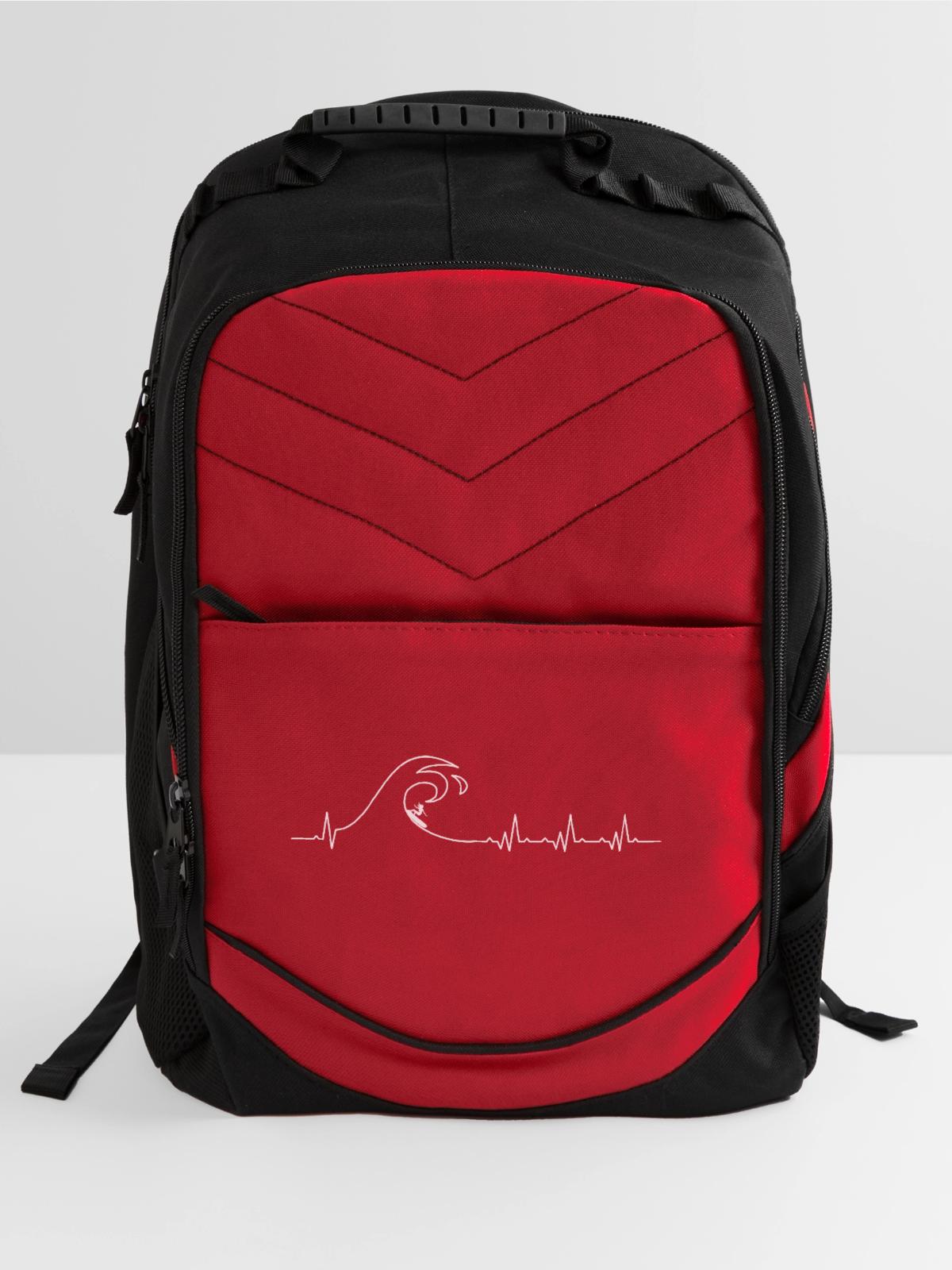 Awaiting design image - Computer Backpack - red - Front