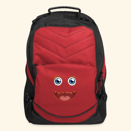 Fuzzy Puppet Face - Computer Backpack