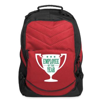 Employee Of The Year! - Computer Backpack - red - Front