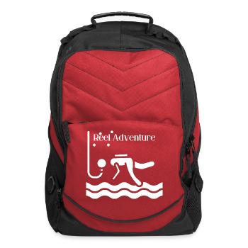 Reel_Adventure - Computer Backpack - red - Front
