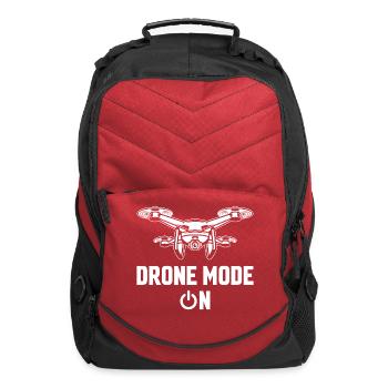 Drone Mode: On - Computer Backpack - red - Front