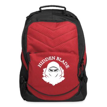 Hidden Blade – Assassin Inspired Design - Computer Backpack - red - Front