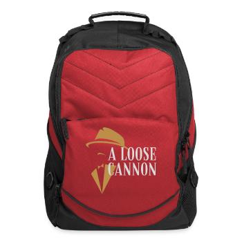 LOOSE CANNON - Computer Backpack - red - Front