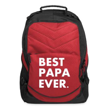 Best Papa - Computer Backpack - red - Front