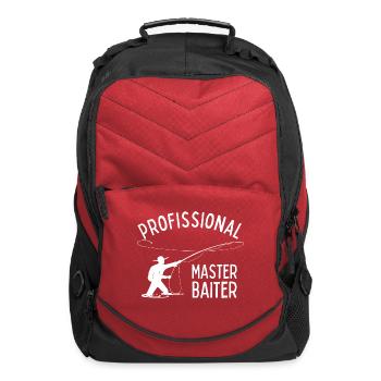 Master Baiter - Fishing - Computer Backpack - red - Front