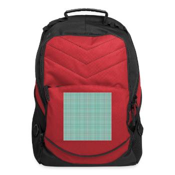 Spring Day Colors of Spring Pattern - Computer Backpack - red - Front