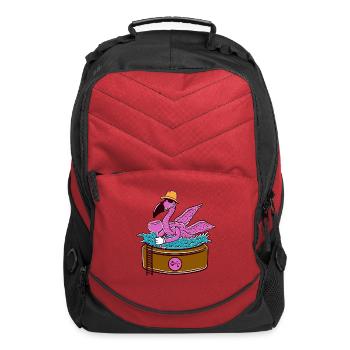 ENJOY THE SEA FOOD - Computer Backpack - red - Front