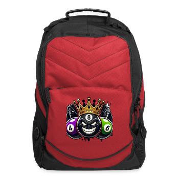 Billard King-the 8-ball Rule - Computer Backpack - red - Front