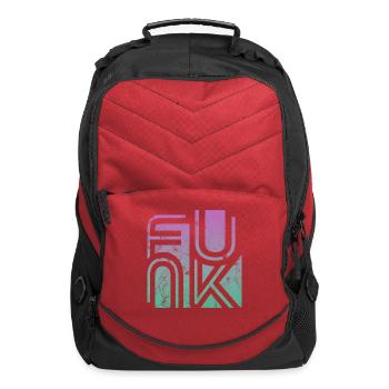 Funk Retro - Computer Backpack - red - Front