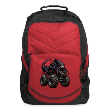 Deep Sea Vampire Squid Monster Truck - Computer Backpack - red - Front