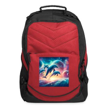 Nebula Team - Computer Backpack - red - Front
