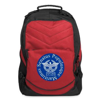 Empire of the Sea sigil - SPQM - Computer Backpack - red - Front