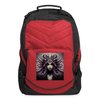 Devilfish: Tendril Locks - Computer Backpack - red - Front