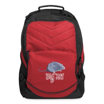 Big Rat - Computer Backpack - red - Front