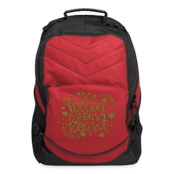 FOLLOW YOUR HEART - Computer Backpack - red - Front