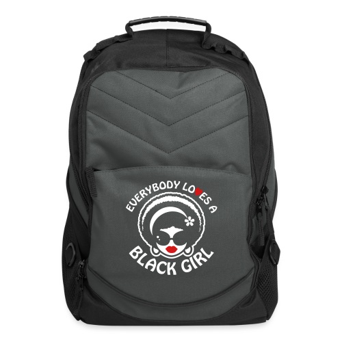 Everybody Loves A Black Girl - Version 1 Reverse - Computer Backpack
