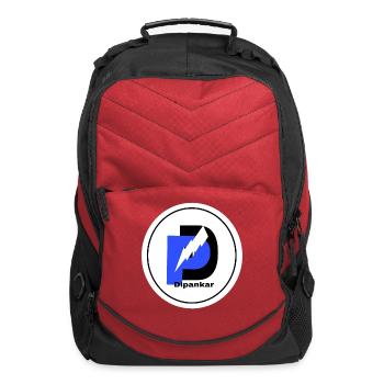 G 2025 Dipankar - Computer Backpack - red - Front