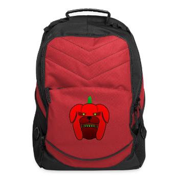 Pupper Oni - Computer Backpack - red - Front