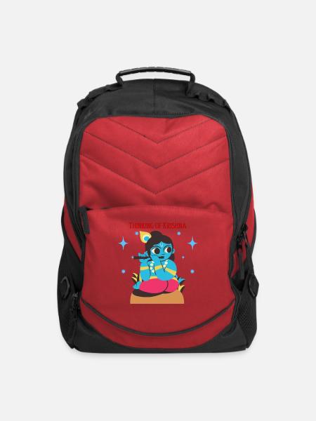 Hare Krishna - Computer Backpack - red