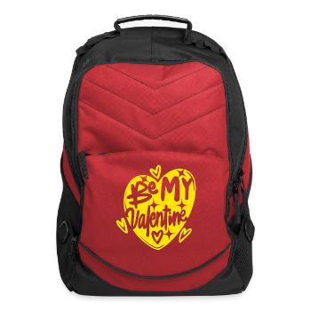 Be My Valentine - Computer Backpack - red - Front