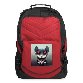 Gym rat - Computer Backpack - red - Front
